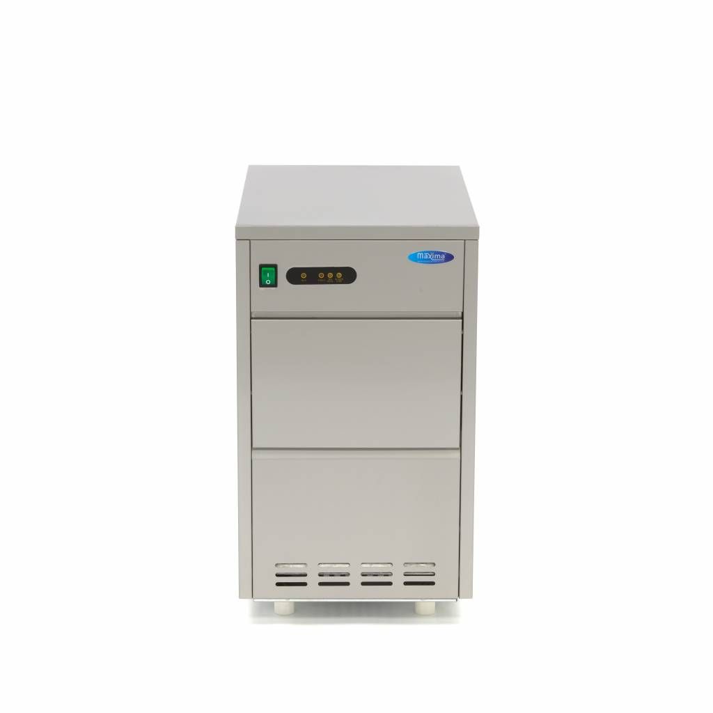 Machine à glaçons - 30 kg/jour - broyé/floconné - refroidissement par air – Maxima 09300136