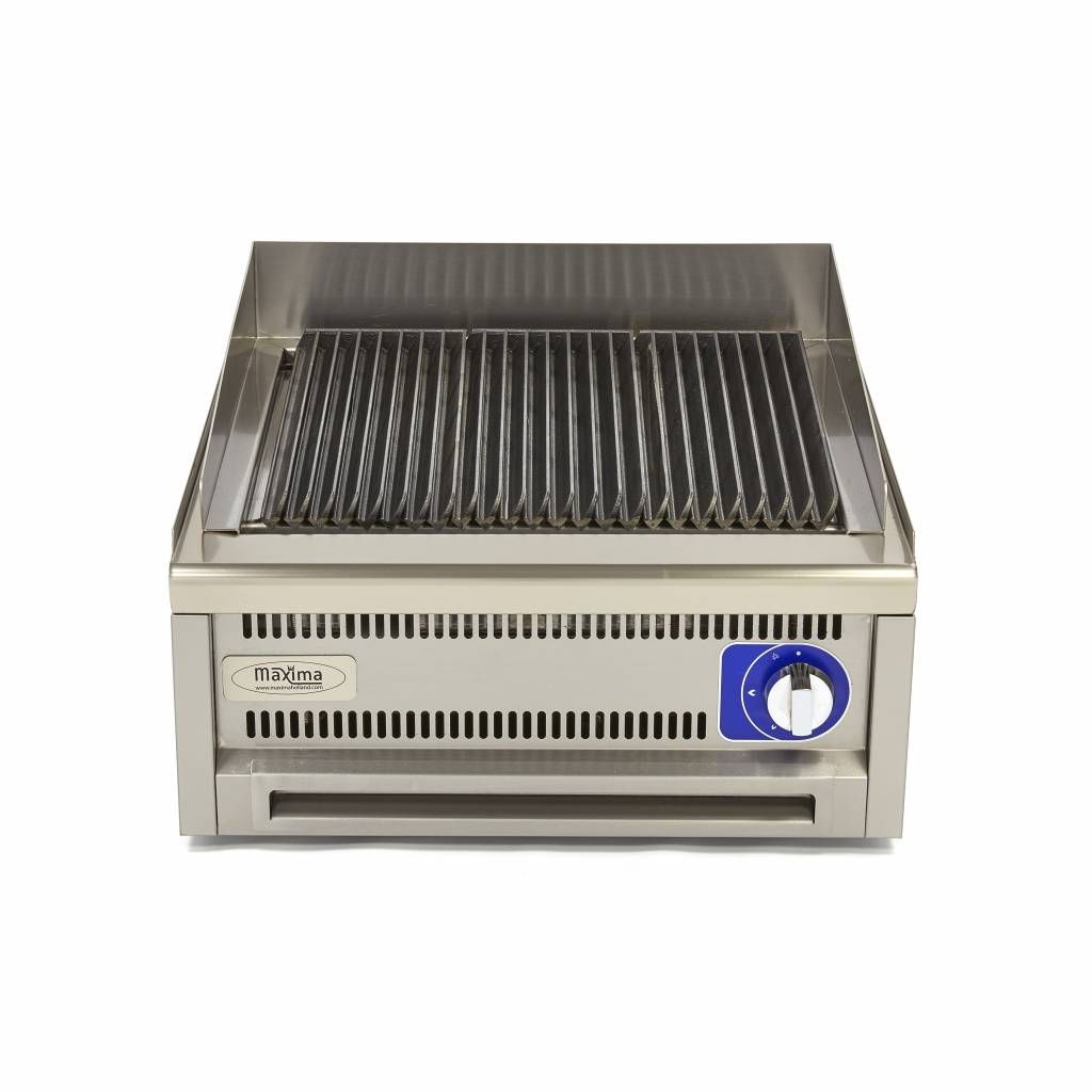 Chargrill de qualité commerciale - unité double - 60 cm de profondeur - gaz – Maxima 09391570