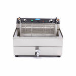 Friteuse - 30 L - 1 panier - avec robinet de vidange – Maxima 09365021