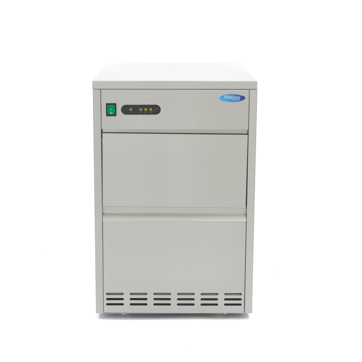 Machine à glaçons - 45 kg/jour - glaçons creux - refroidissement par eau – Maxima 09300127