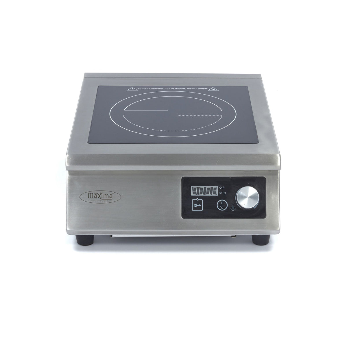 Plaque à induction - Ø26 cm - 5000W - 400V – Maxima 09371010