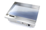 Plaque de gril - chrome lisse - 55 cm - incl plateau d'égouttement – Maxima 09365163