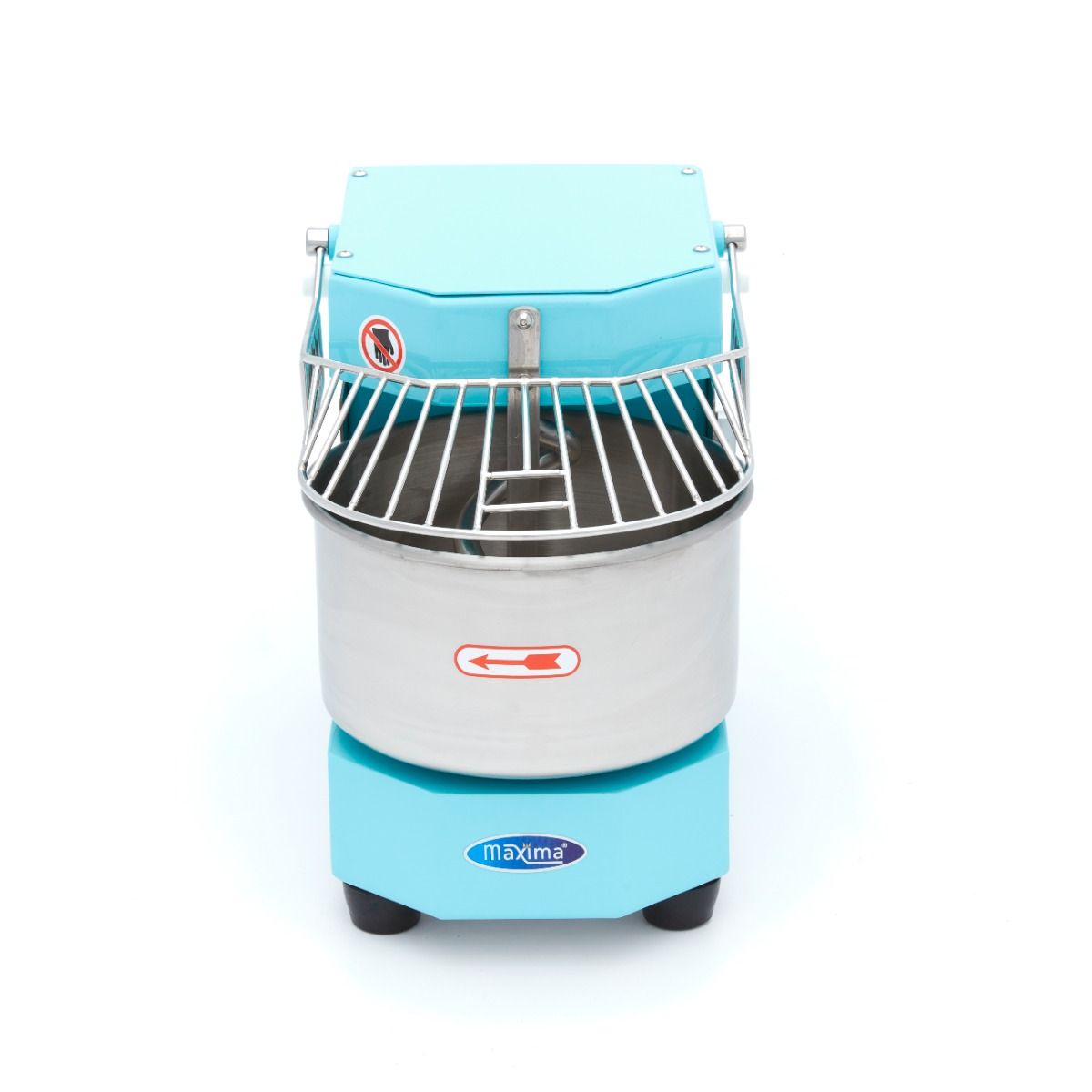 Pétrin à spirale / pétrin à pâte - 8 L - 4,5 kg de pâte - Bleu – Maxima 09361003