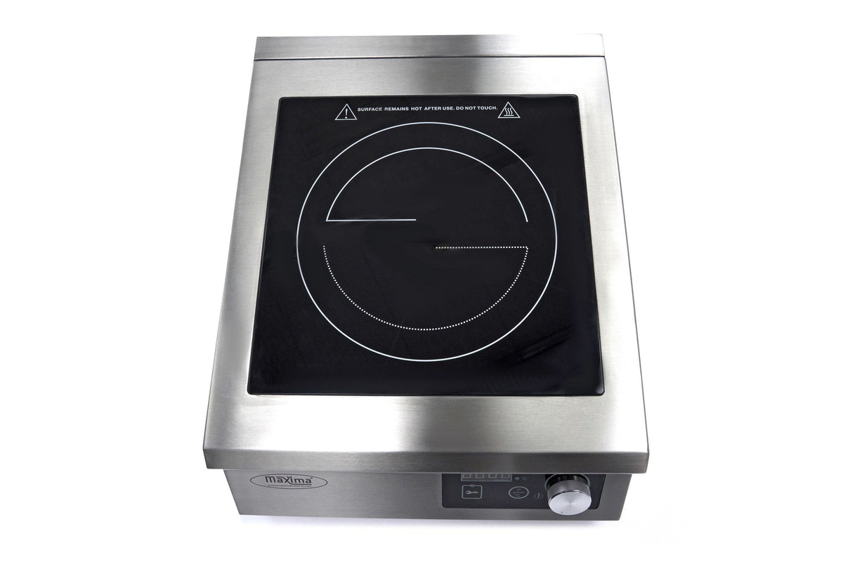 Plaque à induction - Ø26 cm - 5000W - 400V – Maxima 09371010
