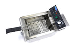 Friteuse - 10 L - 1 panier - avec robinet de vidange – Maxima 09365228
