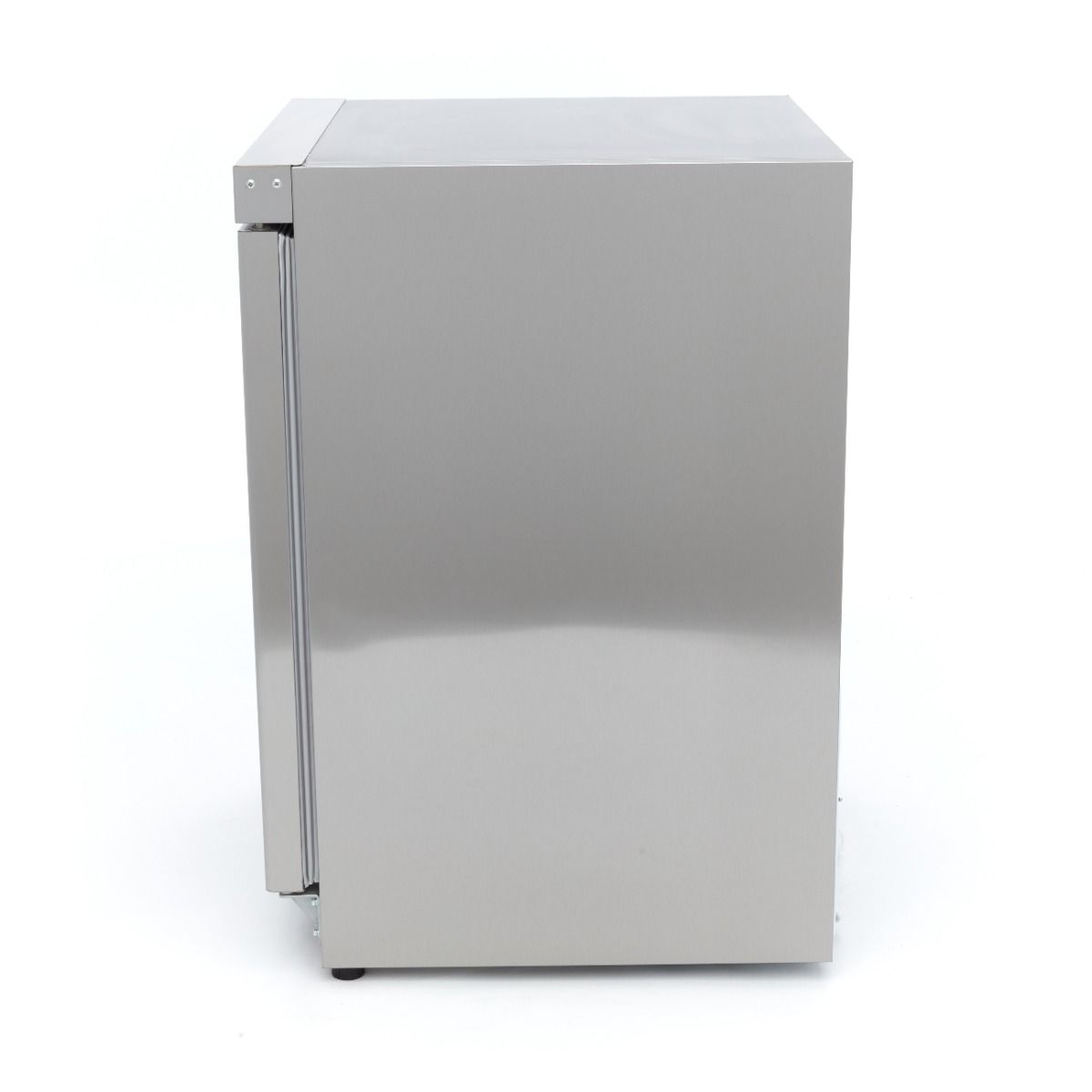 Réfrigérateur - 200 L - 3 étagères réglables - acier inoxydable – Maxima 09405004