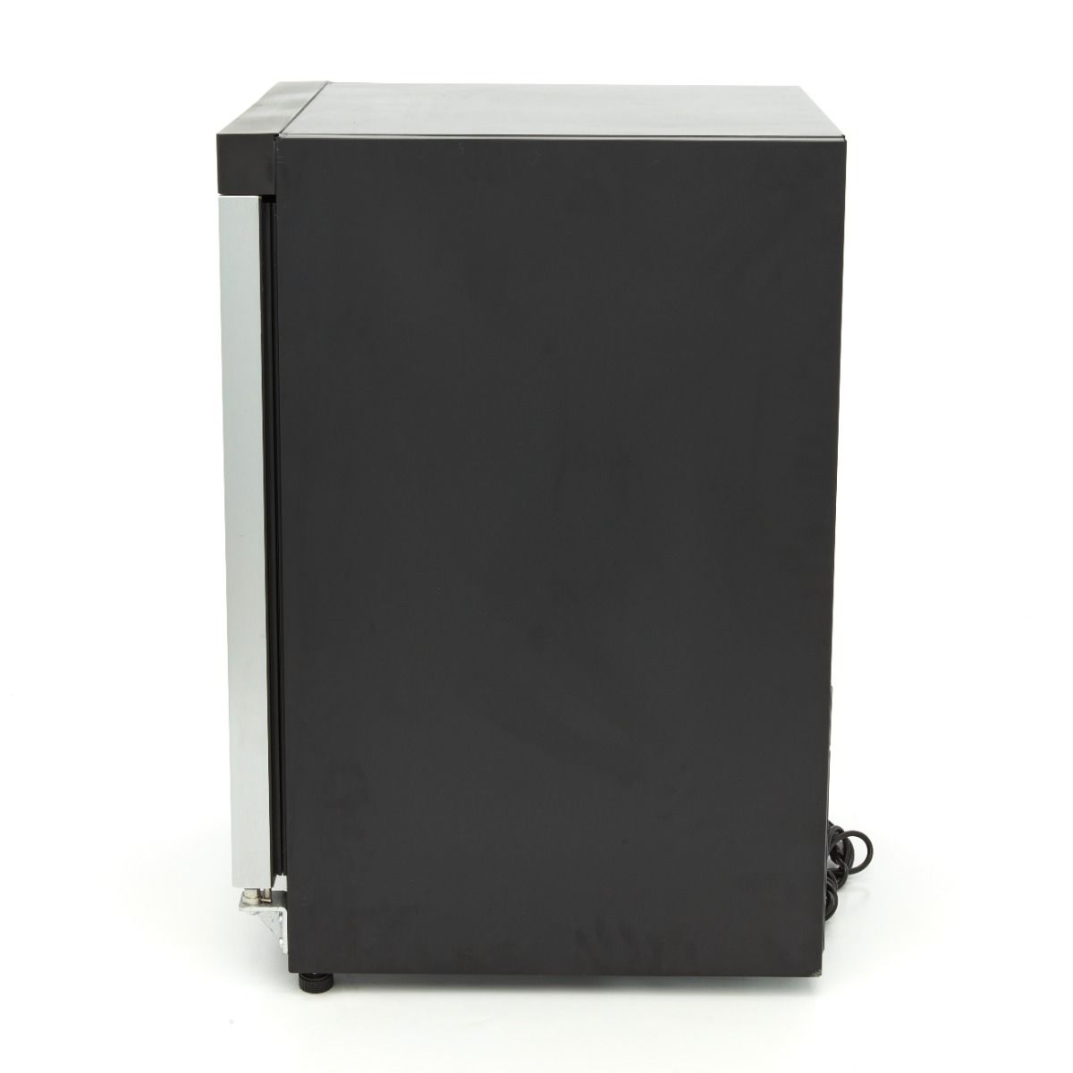 Congélateur - 200 L - noir - avec porte en verre – Maxima 09405009
