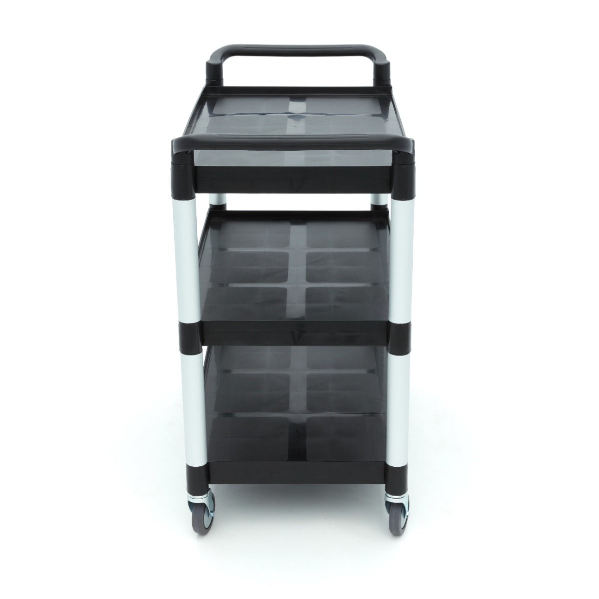 Chariot de service - 3 étagères en plastique - 103 x 50,5 cm – Maxima 09507002