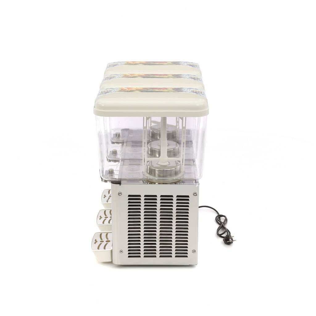 Dispensateur de boissons - 3 x 18 L -  électrique - incl mécanisme d'agitation – Maxima 09300540