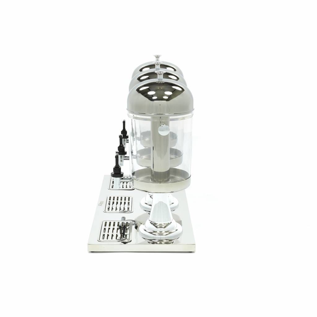 Dispensateur de boissons - 3 x 8 L - tube de refroidissement central - fonctionne sans électricité – Maxima 09300543