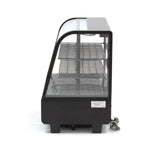 Vitrine à gâteaux - 100 L - 68 cm - porte coulissante arrière – Maxima 09400831