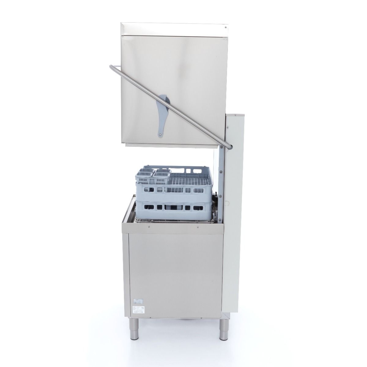Lave-vaisselle à capot - 50x60cm - avec pompes de rinçage et de savon - 400V – Maxima 09240140