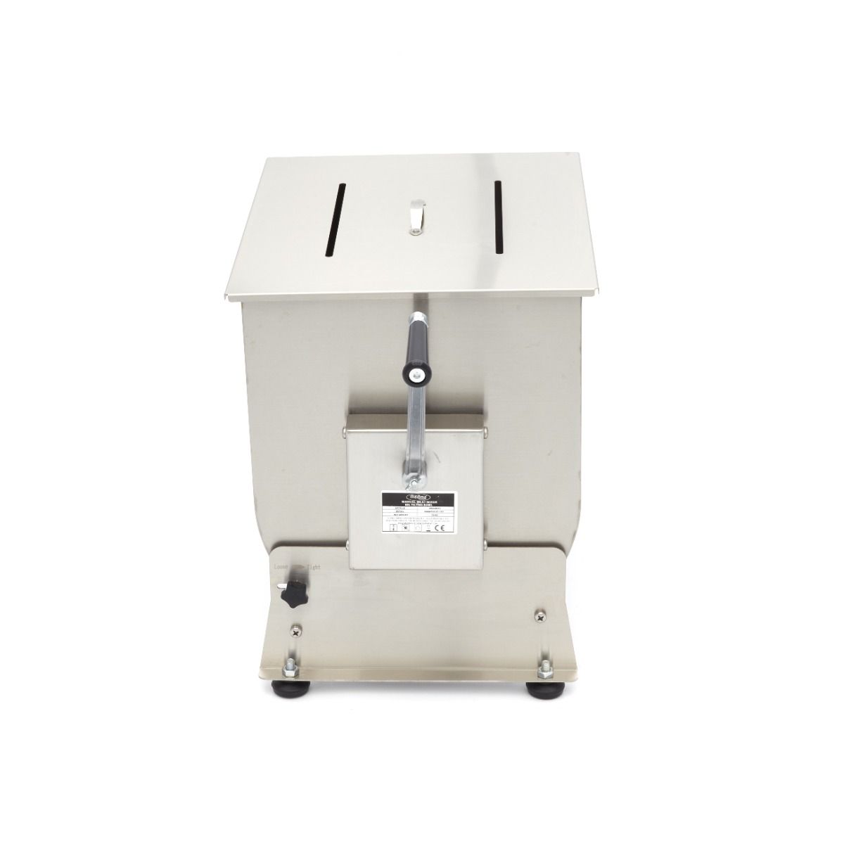 Mélangeur à viande - 60 L - 55 kg viande - bol basculant - manuel – Maxima 09368015