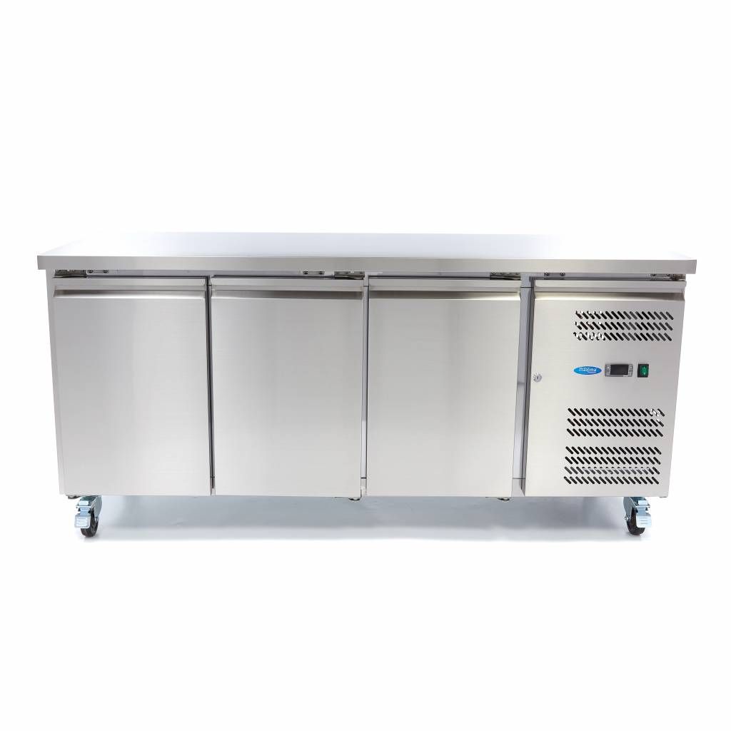 Réfrigérateur de comptoir - 180 cm - 3 portes – Maxima 09400405