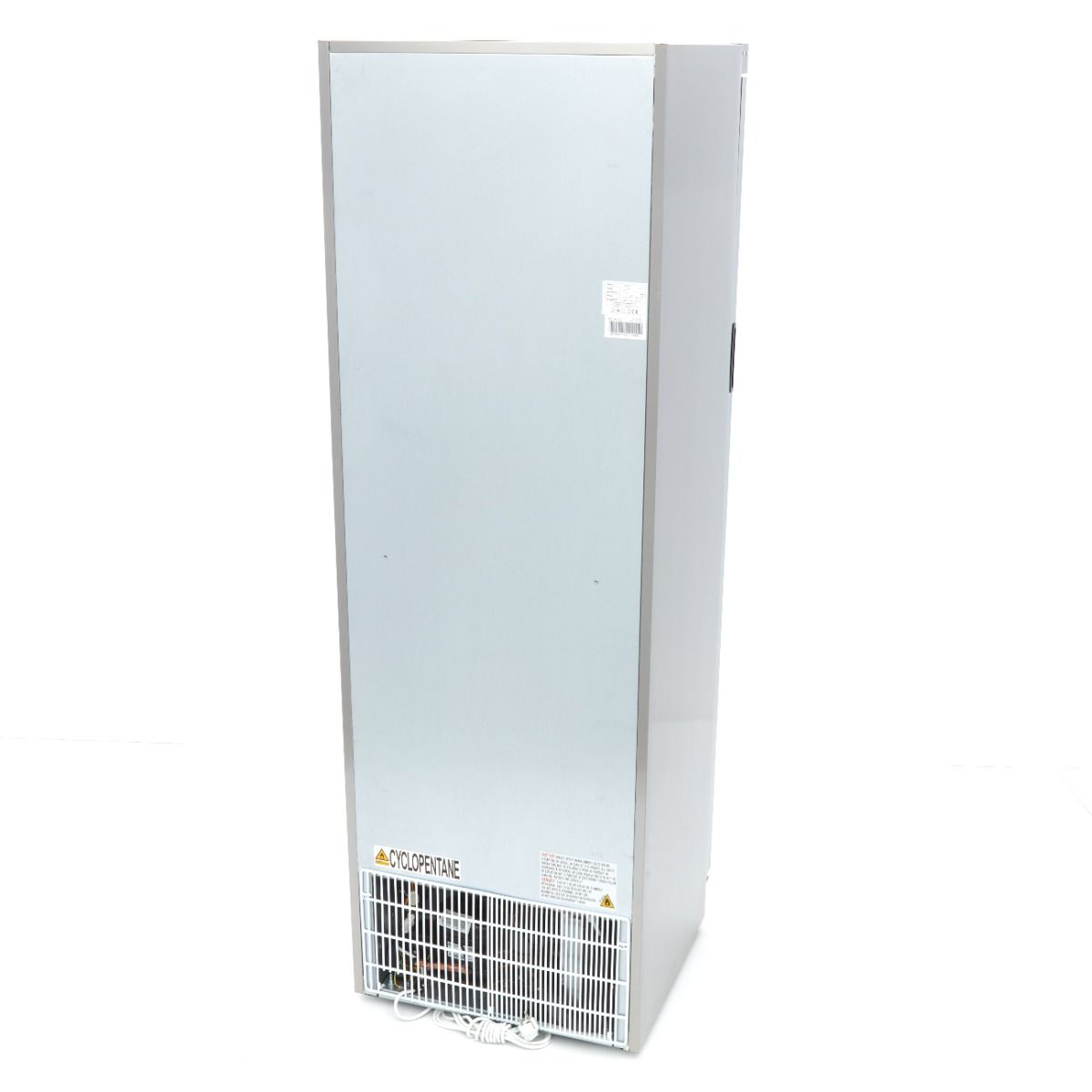 Réfrigérateur - 400 L - acier inoxydable - avec porte en verre – Maxima 09405022