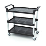 Chariot de service - 3 étagères en plastique - 103 x 50,5 cm – Maxima 09507002