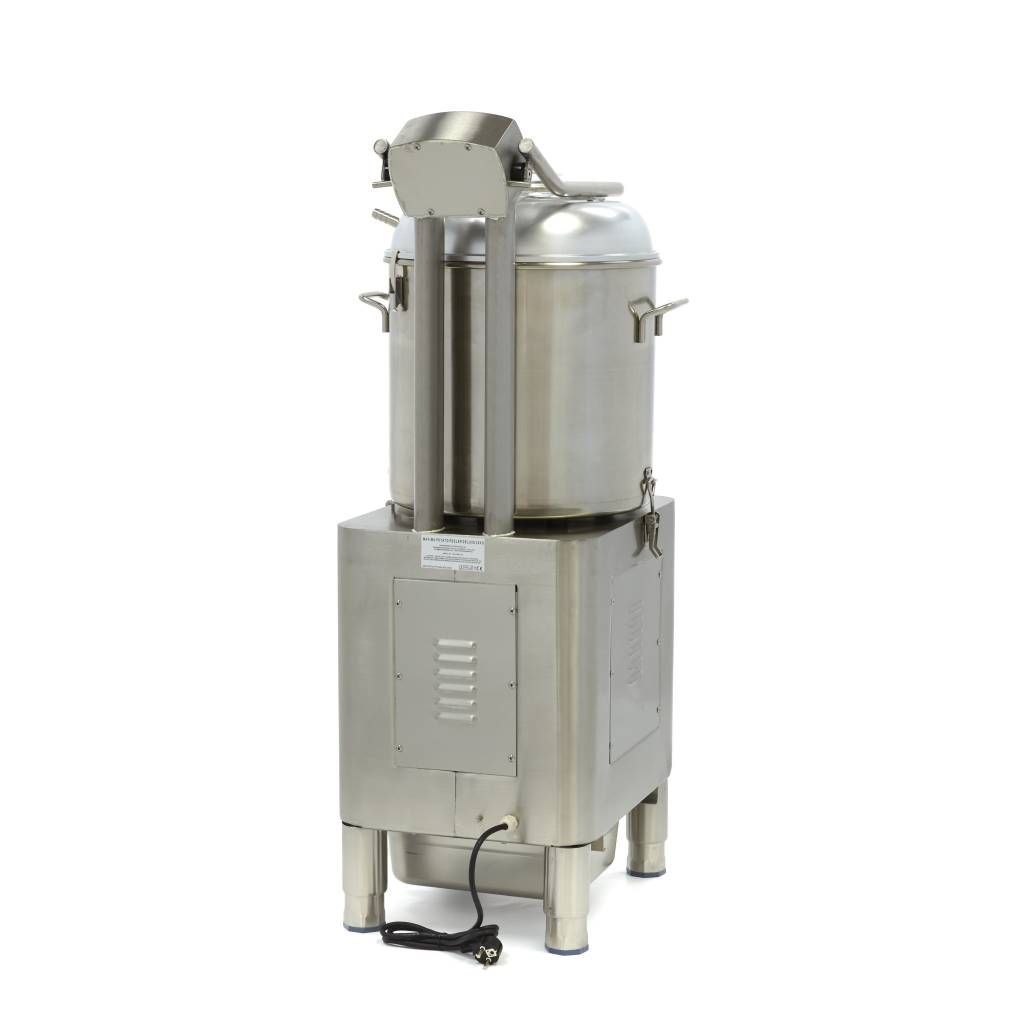 Machine à éplucher les pommes de terre - 20 kg - 400 kg / h - minuteur intégré – Maxima 09300486