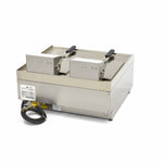 Friteuse - 2 x 10 L - 2 paniers - avec robinet de vidange - 400V – Maxima 09391650
