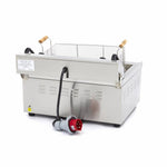 Friteuse - 30 L - 1 panier - avec robinet de vidange – Maxima 09365021