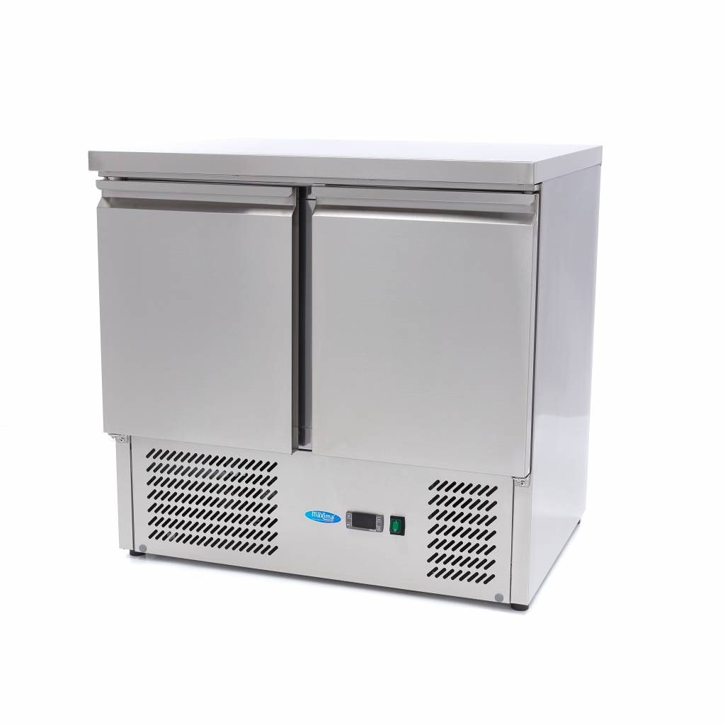 Réfrigérateur de comptoir - 90 cm - 2 portes – Maxima 09400420