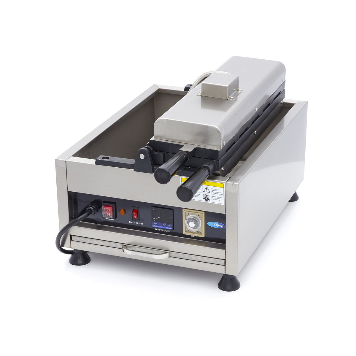 Gaufrier - 5 formes de taiyaki / poisson - rotatif - numérique – Maxima 09374182