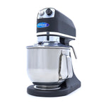 Mixer planétaire - 7 L - jusqu'à 2 kg de pâte - noir mat – Maxima 09360785