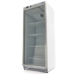 Réfrigérateur - 600 L - blanc - avec porte en verre – Maxima 09405030
