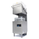 Lave-vaisselle à capot - 50x50cm - avec pompes de vidange, de rinçage et de savon - 400V – Maxima 09240080