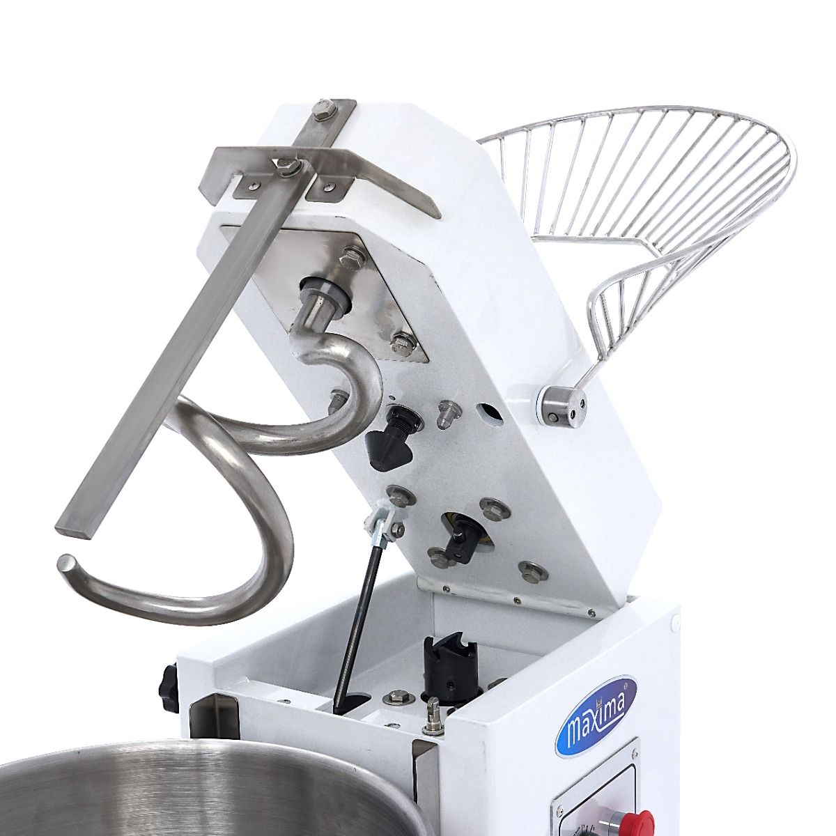 Pétrin à spirale / pétrin à pâte - 30 L - 18 kg de pâte - 2 vitesses - bol amovible – Maxima 09361906