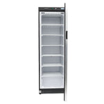 Congélateur - 400 L - noir - avec porte en verre – Maxima 09405021