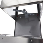 Lave-vaisselle à capot - 50x50cm - avec pompes de vidange, de rinçage et de savon - 400V – Maxima 09240080