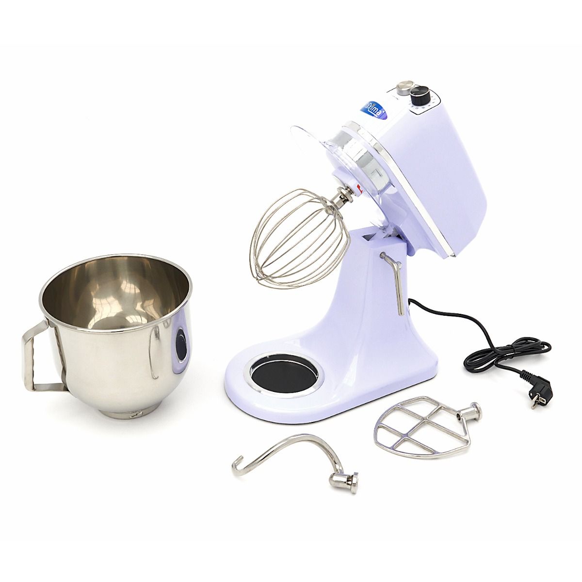 Mixer planétaire - 7 L - jusqu'à 2 kg de pâte - lilas – Maxima 09360770