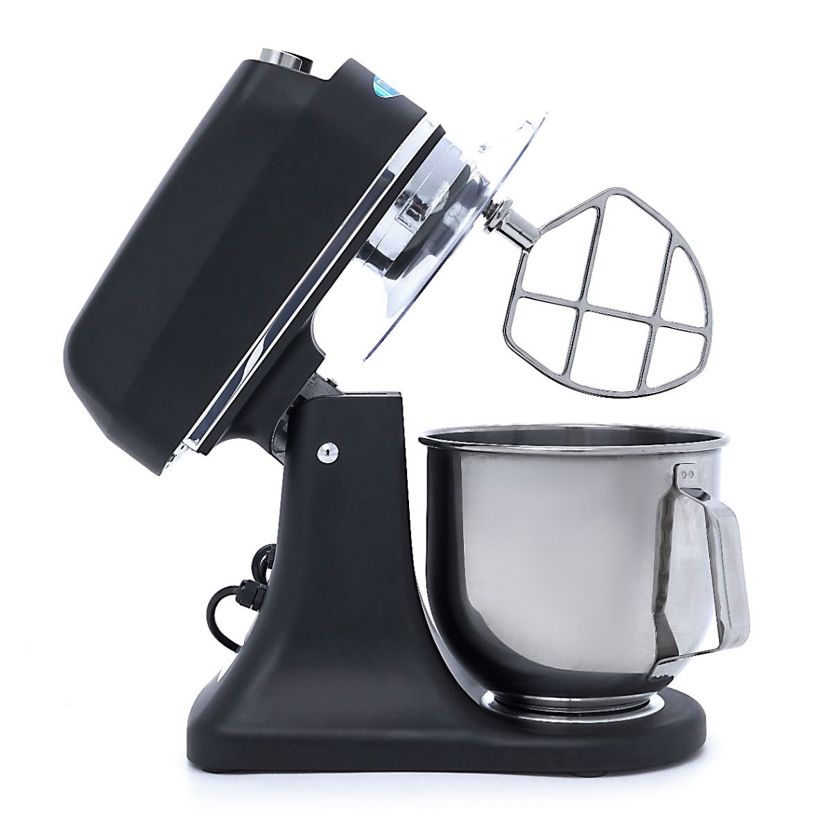Mixer planétaire - 7 L - jusqu'à 2 kg de pâte - noir mat – Maxima 09360785