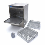 Lave-vaisselle sous plan - 50 x 50 cm - avec pompes de vidange, d'aide au rinçage et de savon - 400V – Maxima 09240070