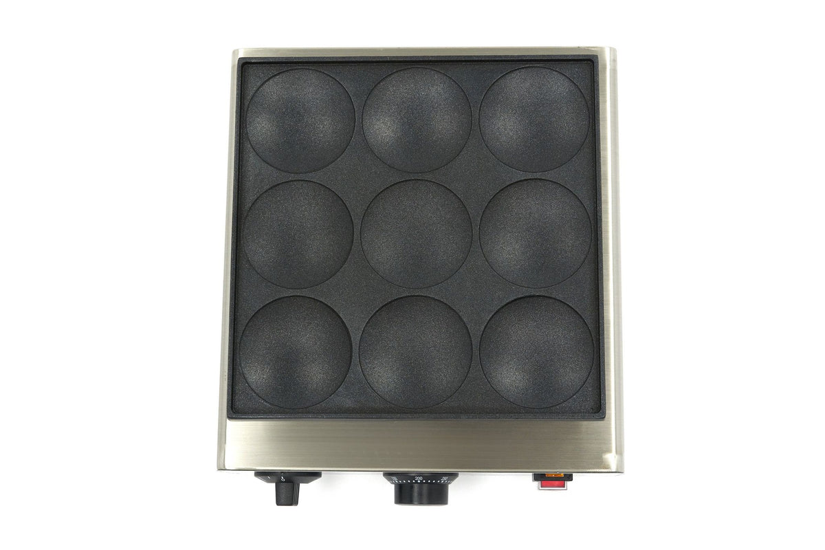 Appareil à crêpes - 9 crêpes - Ø8 cm chacune – Maxima 09374125
