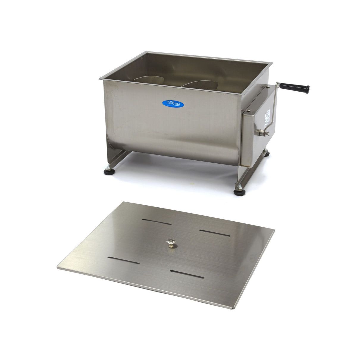 Mélangeur à viande - 50 L - 43 kg viande - axle double - manuel – Maxima 09368002