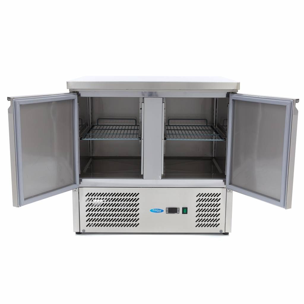 Réfrigérateur de comptoir - 90 cm - 2 portes – Maxima 09400420