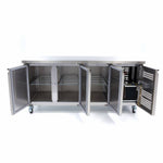 Réfrigérateur de comptoir - 180 cm - 3 portes – Maxima 09400405