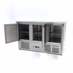 Réfrigérateur de comptoir - 137 cm - 3 portes – Maxima 09400435