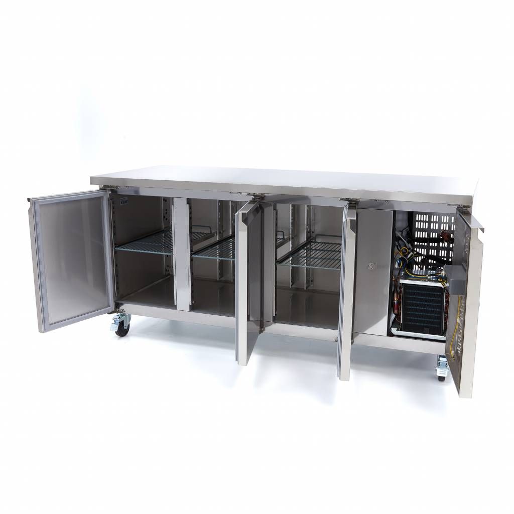 Réfrigérateur de comptoir - 180 cm - 3 portes – Maxima 09400405