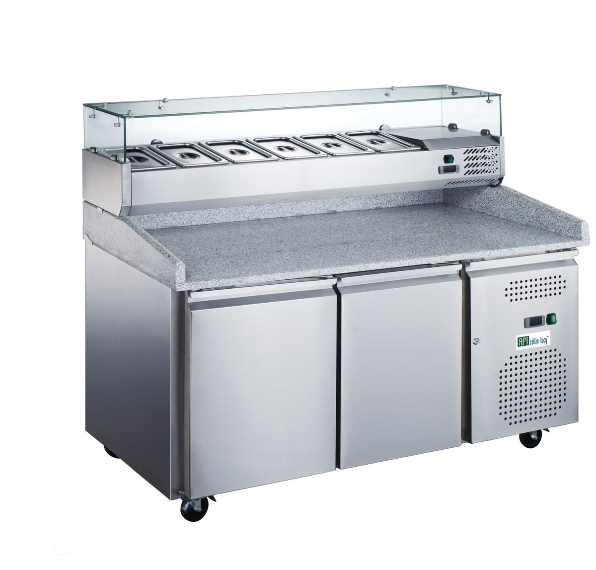 Tables à pizzas réfrigérées STAR — AA2PZ — 390 L