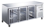 Tables réfrigérées portes vitrées STAR — AA3PV — 417 L