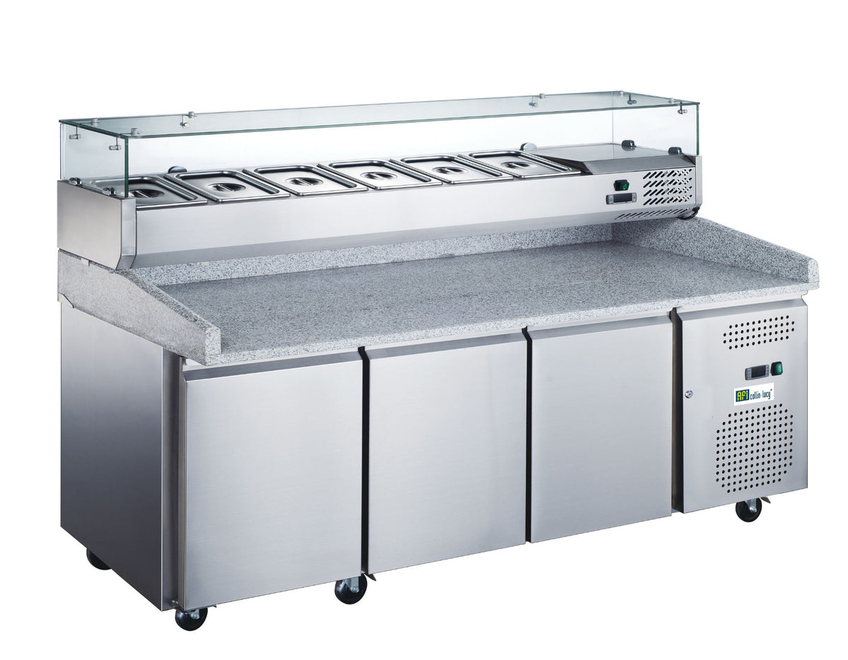 Tables à pizzas réfrigérées STAR — AA3PZ — 585 L