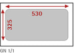 Bac gastronorme inox GN 1/1 AFI Collin-Lucy — B1165 — 9 L – vue 3