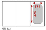 Bac gastronorme inox GN 1/3 AFI Collin-Lucy — B13150 — 5.7 L