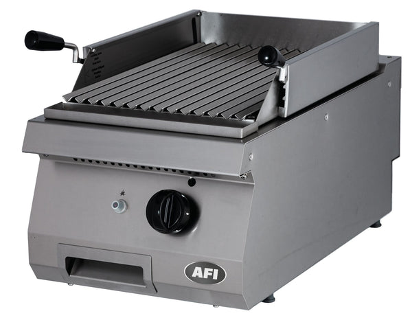 Grill avec pierres de lave AFI — GPL7PG40