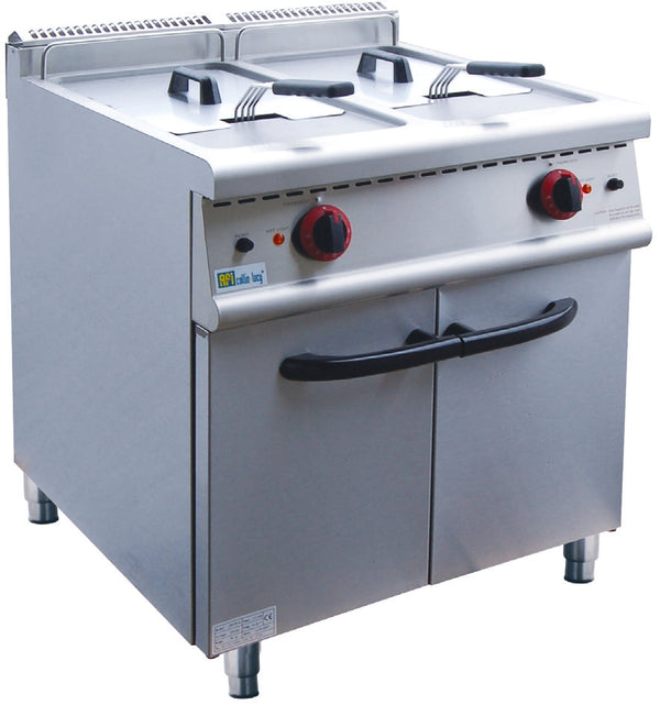 Friteuses sur coffre gaz ou électriques AFI Collin-Lucy — JZH-TC-2 — 2x20 L