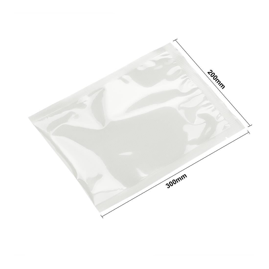 Sacs gaufrés compostables pour machine sous vide Vogue 200x300mm (lot de 50) — AT105