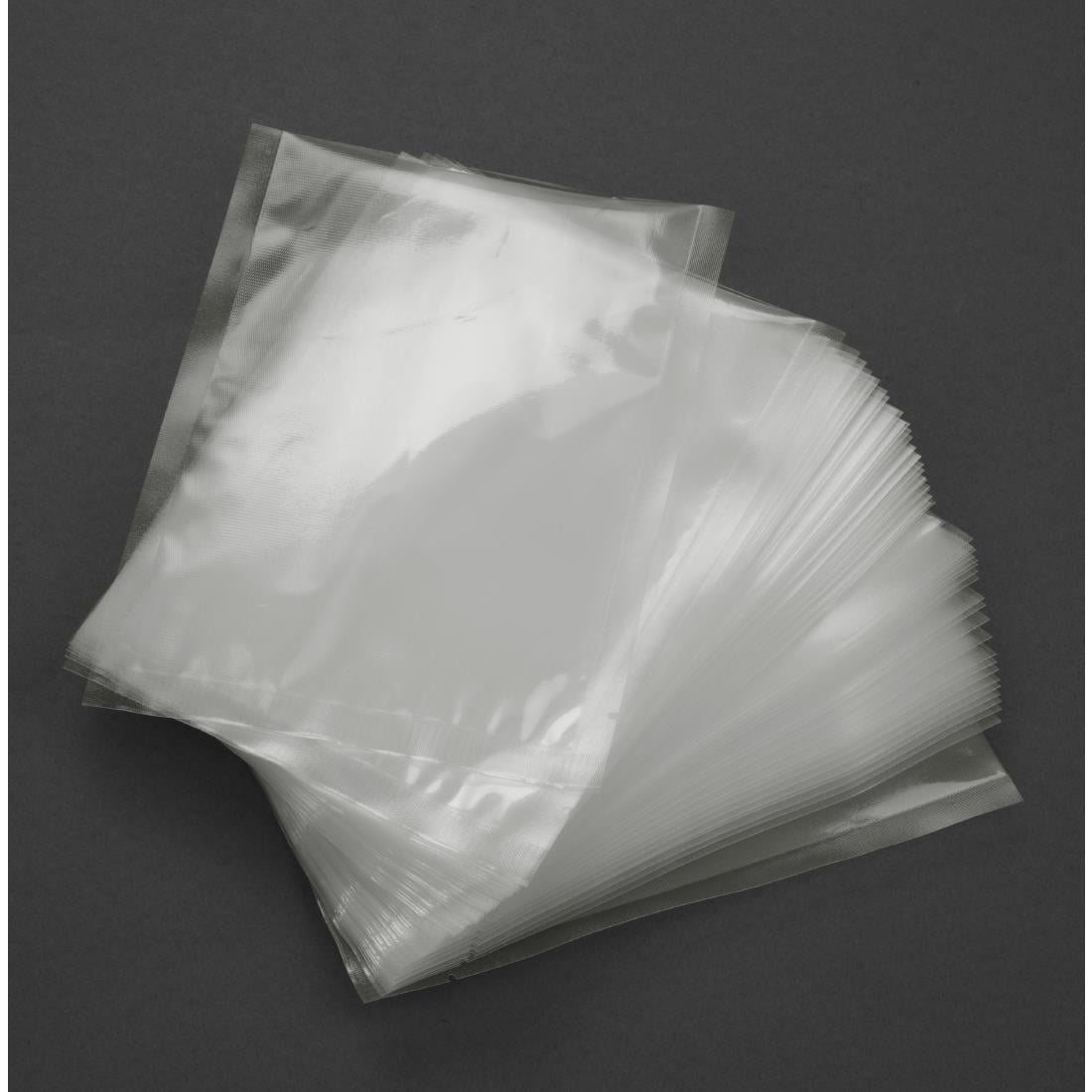 Sacs gaufrés compostables pour machine sous vide Vogue 250x350mm (lot de 50) — AT106