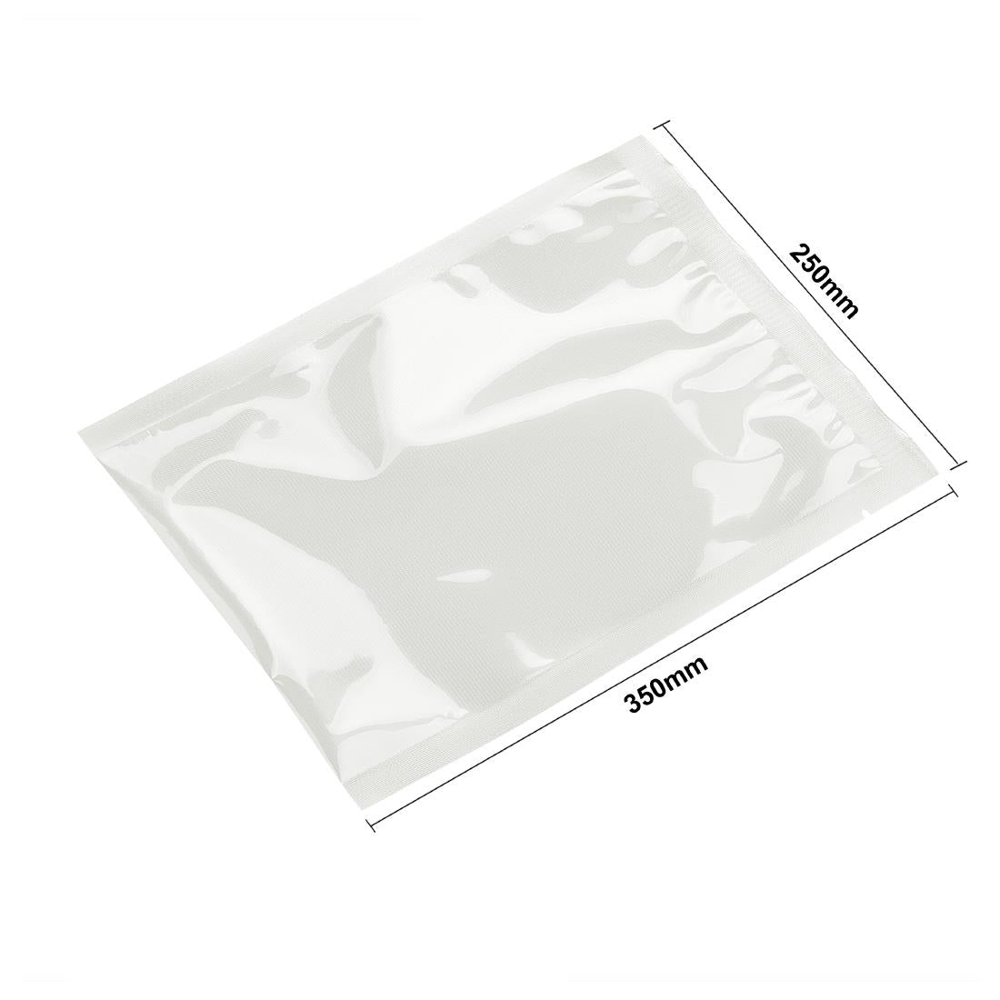 Sacs gaufrés compostables pour machine sous vide Vogue 250x350mm (lot de 50) — AT106